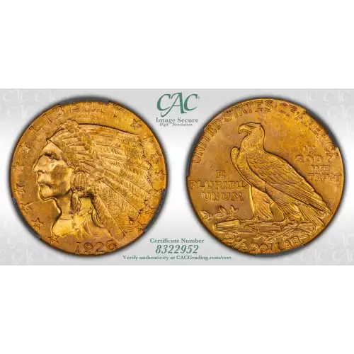 1926 2.5 Ind CACG MS62 (4)