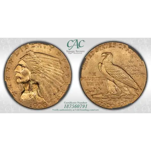 1926 2.5 Ind CACG MS63 (4)