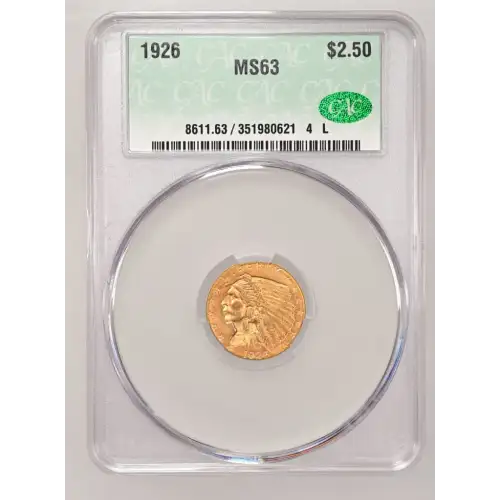 1926 2.5 Ind CACG MS63 (2)