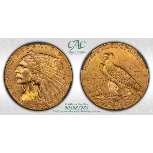 1926 2.5 Ind CACG MS64 (4)