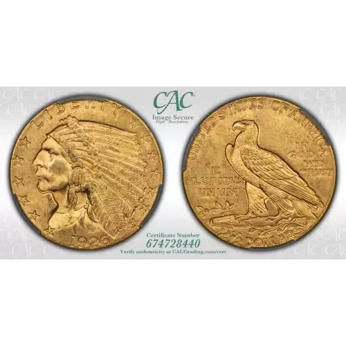 1926 2.5 Ind CACG MS64 (4)