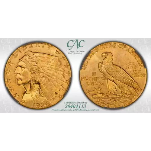 1926 2.5 Ind CACG MS64+ (4)