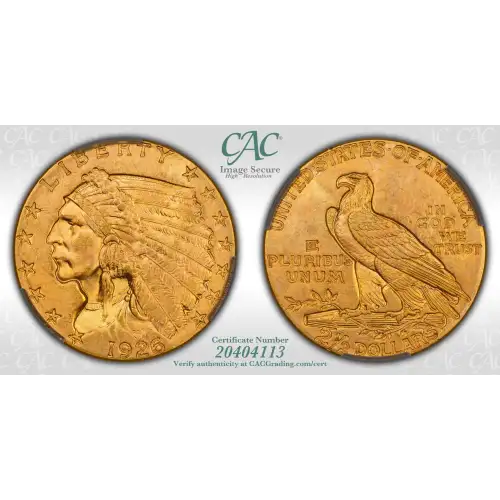1926 2.5 Ind CACG MS64+ (4)