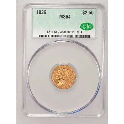 1926 2.5 Ind CACG MS64 (2)