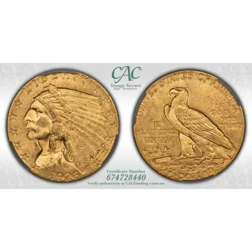 1926 2.5 Ind CACG MS64 (4)