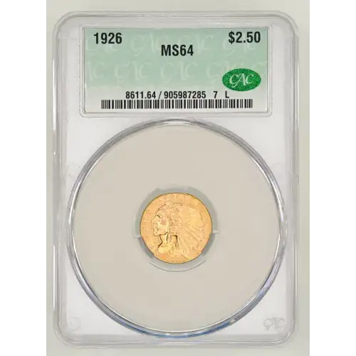 1926 2.5 Ind CACG MS64 (2)