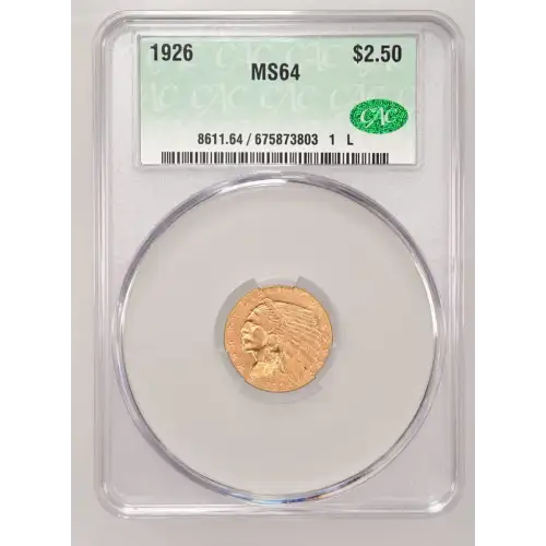 1926 2.5 Ind CACG MS64 (2)