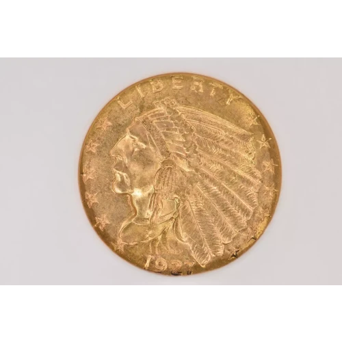 1927 2.5 Ind NGC MS64 CAC CAC
