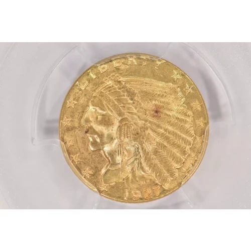 1927 $2.5 Ind PCGS MS64 CAC CAC