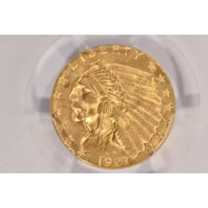1927 2.5 Indian PCGS MS64 CAC CAC