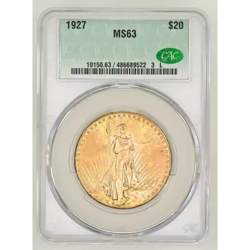 1927 20 Saint CACG MS63 (2)