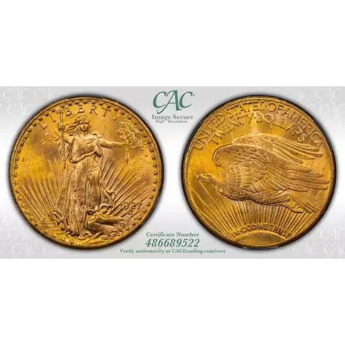 1927 20 Saint CACG MS63 (4)