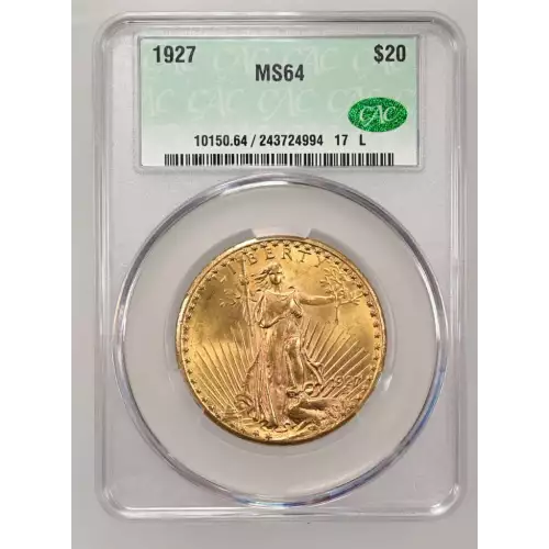 1927 20 Saint CACG MS64 (2)