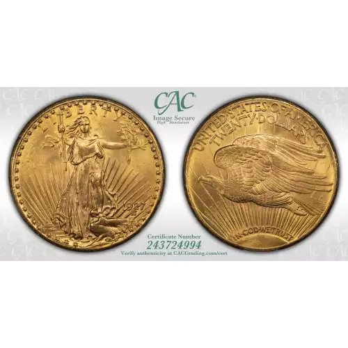 1927 20 Saint CACG MS64 (4)