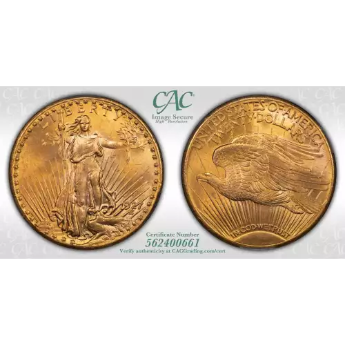 1927 20 Saint CACG MS64 (4)