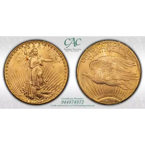1927 20 Saint CACG MS65 (4)