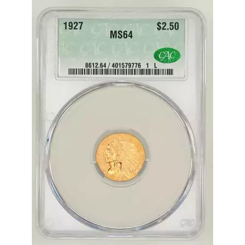 1927 2.5 Ind CACG MS64 (2)