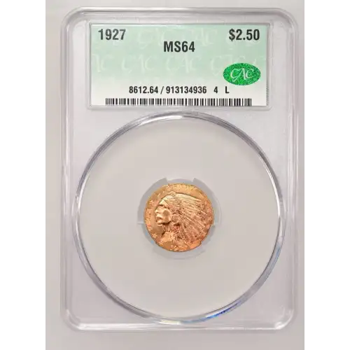 1927 2.5 Ind CACG MS64 (2)