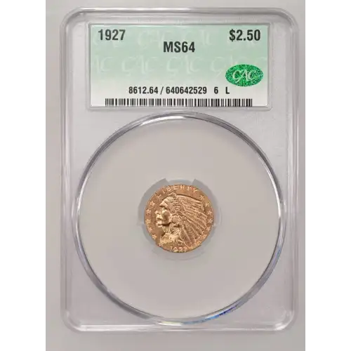 1927 2.5 Ind CACG MS64 (2)