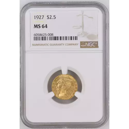 1927 2.5 Ind NGC MS64 CAC CAC (2)