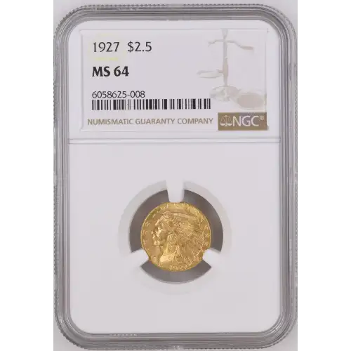 1927 2.5 Ind NGC MS64 CAC CAC (2)