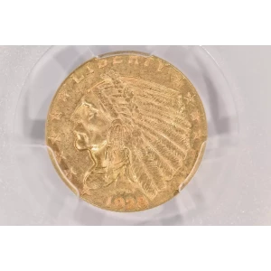 1928 $2.5 Ind PCGS MS64 CAC CAC (2)