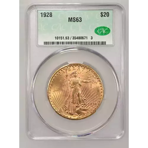 1928 20 Saint CACG MS63 (2)