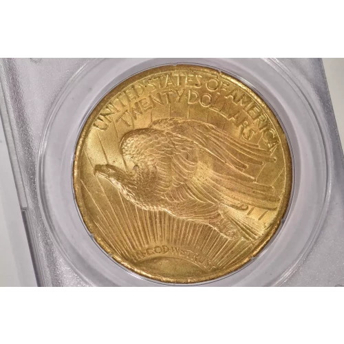 1928 20 Saint PCGS MS64 CAC Rattler CAC (2)