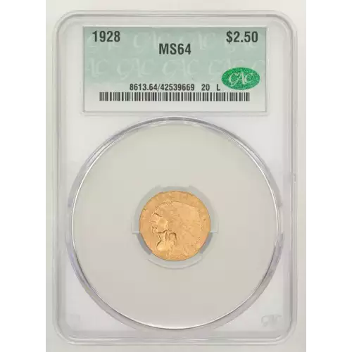 1928 $2.5 Ind CACG MS64 (2)