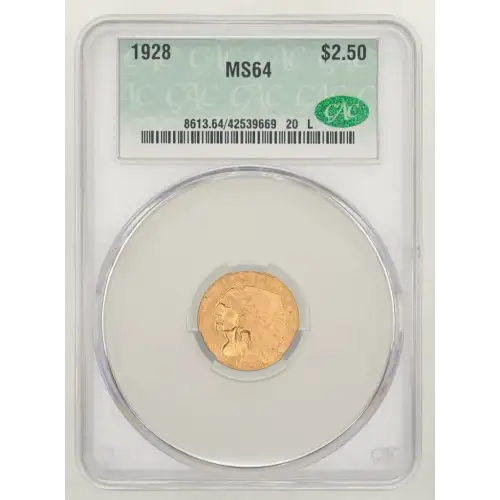 1928 $2.5 Ind CACG MS64 (2)