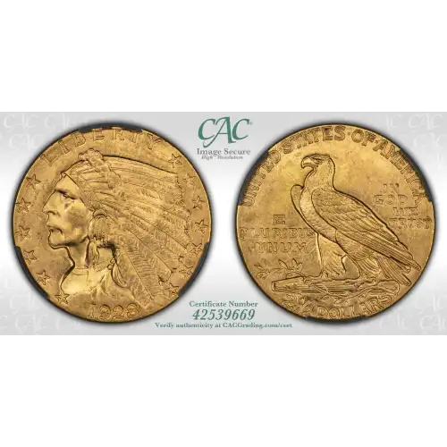 1928 $2.5 Ind CACG MS64 (4)