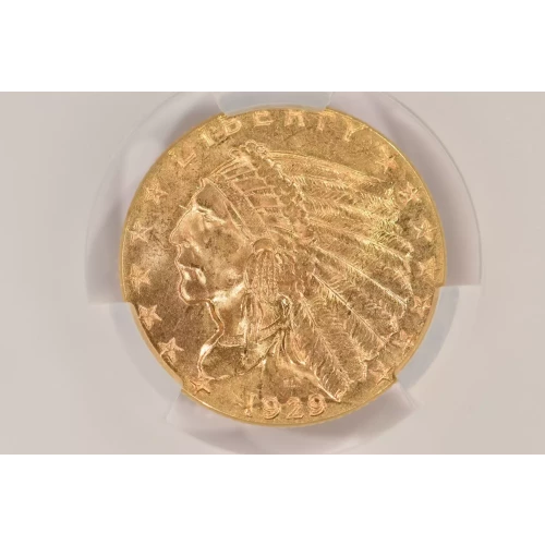 1929 2.5 Ind CACG MS63+ (4)
