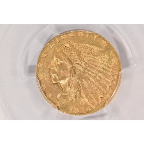 1929 2.5 Ind PCGS MS64CAC CAC