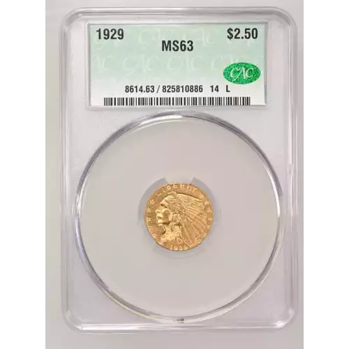 1929 2.5 Ind CACG MS63 (2)