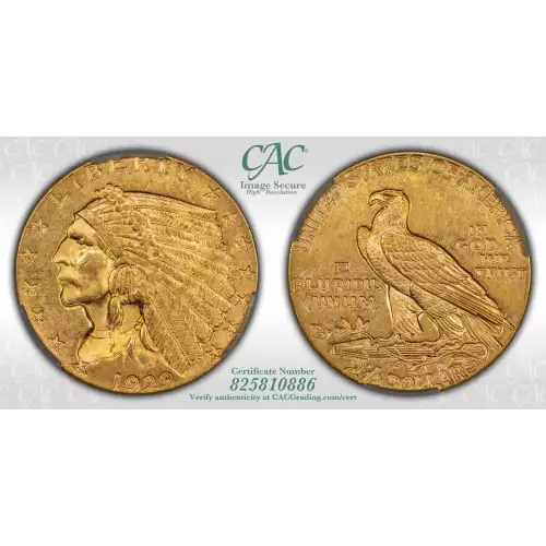 1929 2.5 Ind CACG MS63 (4)