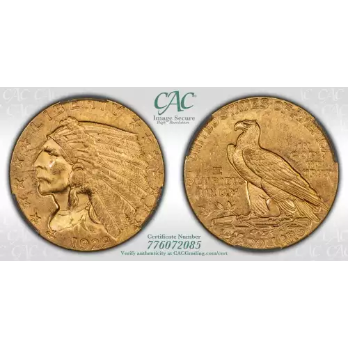 1929 2.5 Ind CACG MS63 (4)