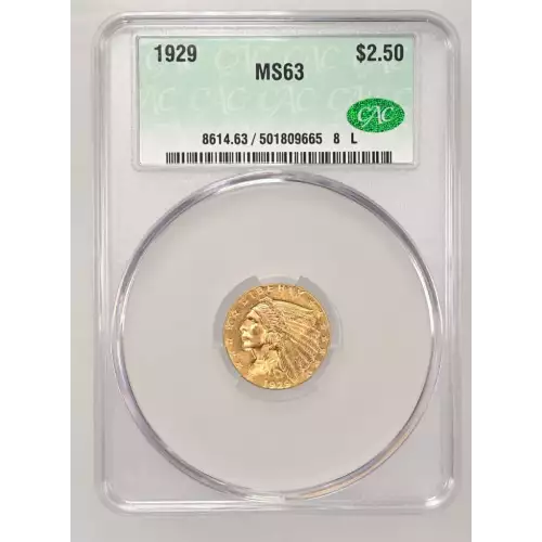 1929 2.5 Ind CACG MS63 (2)