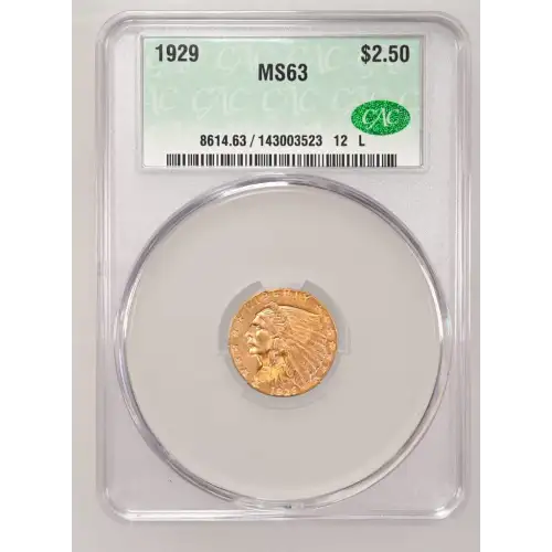 1929 2.5 Ind CACG MS63 (2)
