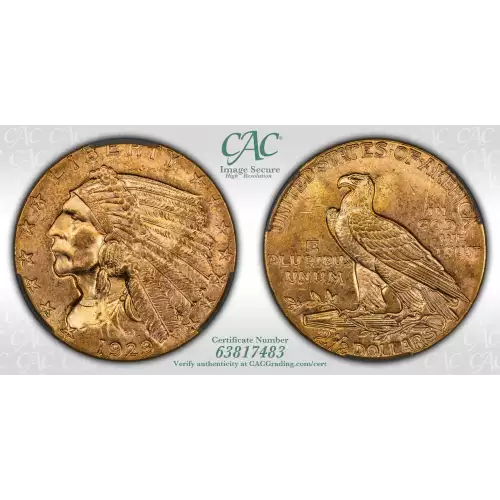 1929 2.5 Ind CACG MS64 (4)