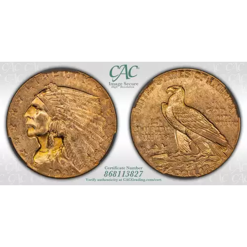 1929 2.5 Ind CACG MS64 (4)