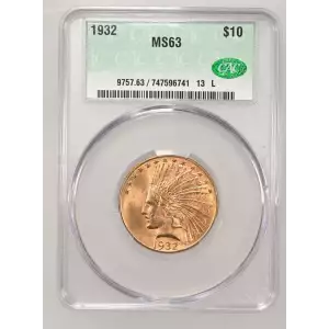1932 10 Ind CACG MS63 (2)
