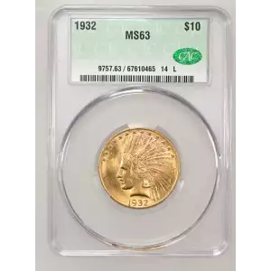1932 10 Ind CACG MS63 (2)