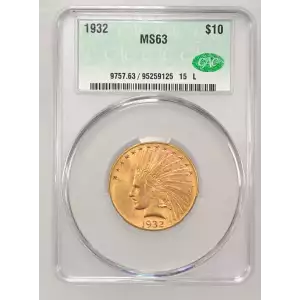 1932 10 Ind CACG MS63 (2)