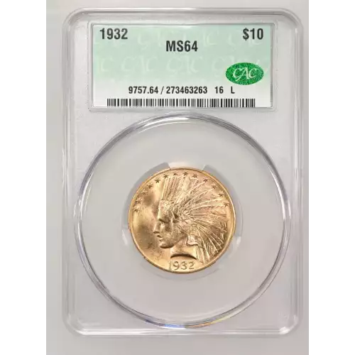 1932 10 Ind CACG MS64 (2)