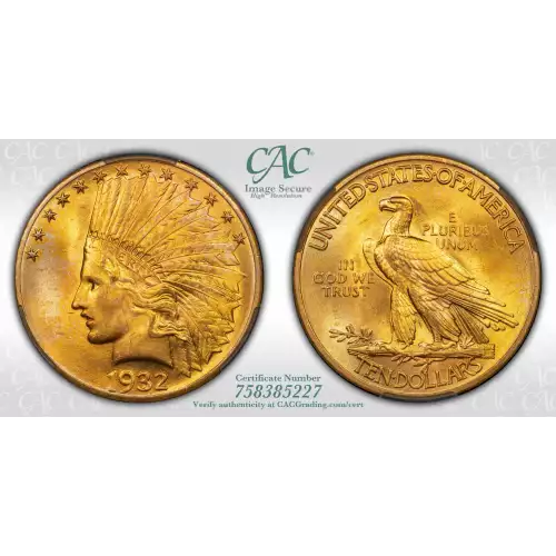 1932 10 Ind CACG MS65 (4)