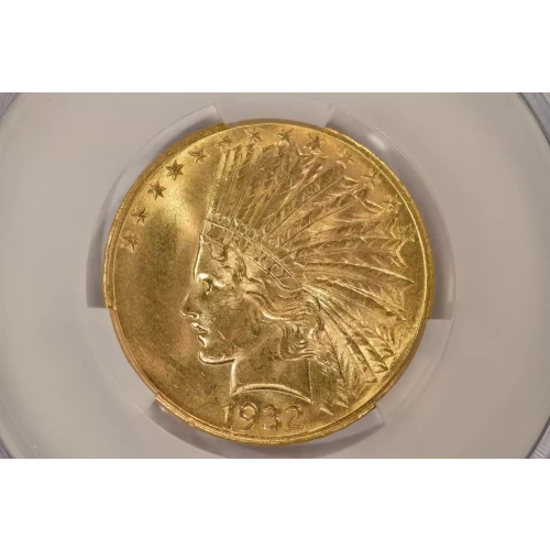 1932 $10 Indian CACG MS64 (4)