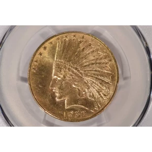 1932 $10 Indian PCGS MS64CAC CAC