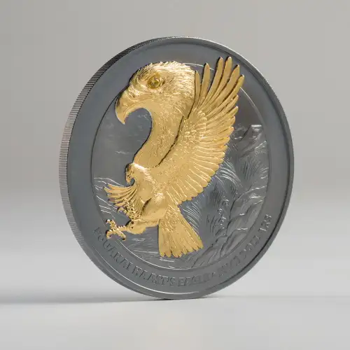 2 oz Pouakai - Haasts's Eagle - Silver Round 2025 (3)