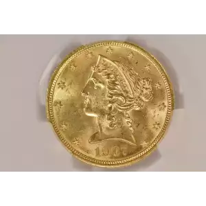 1907D 5 Lib CACG MS65 (4)