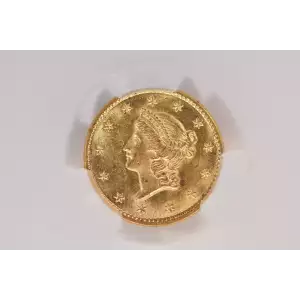 1852 G$1 T1 CACG MS63 (4)